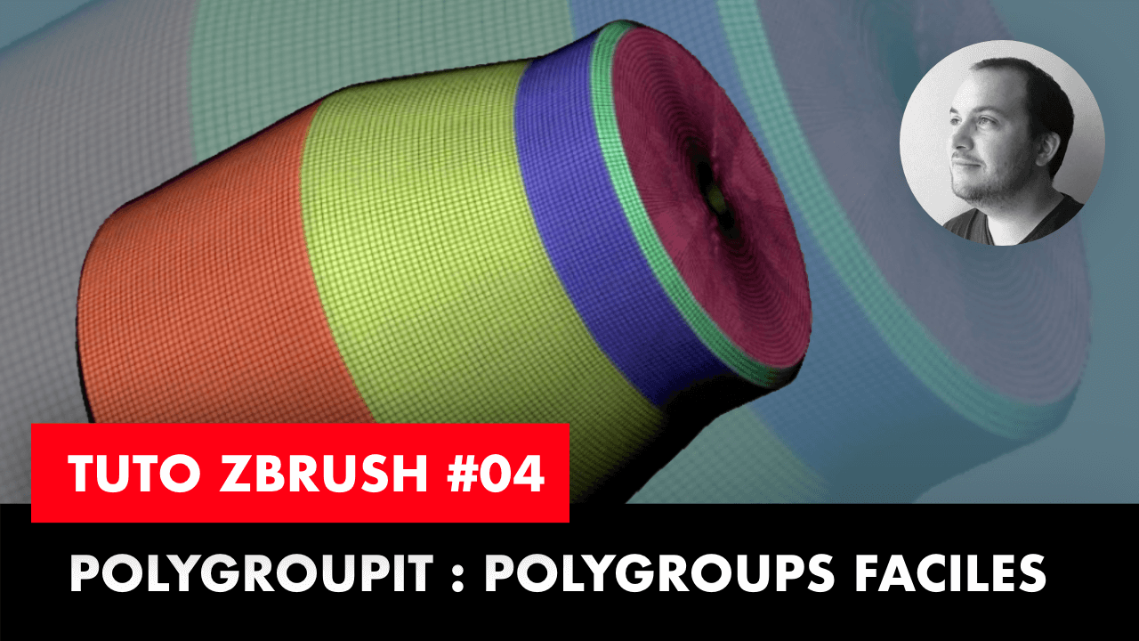 bannière tuto polygroupit zbrush
