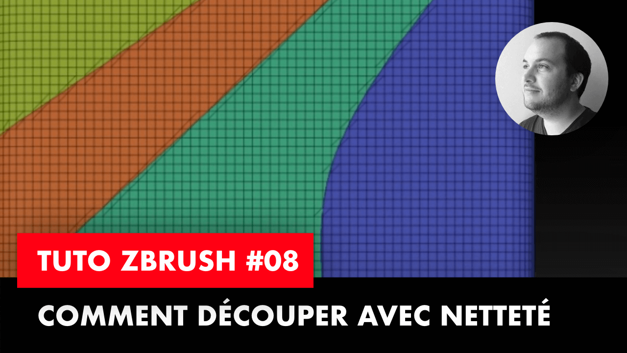 Bannière du tuto sur comment découper avec netteté sur ZBrush