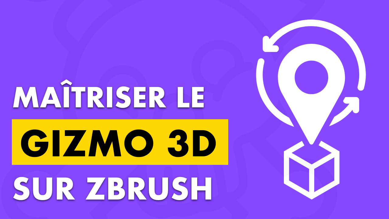 maîtriser le gizmo 3D sur zbrush