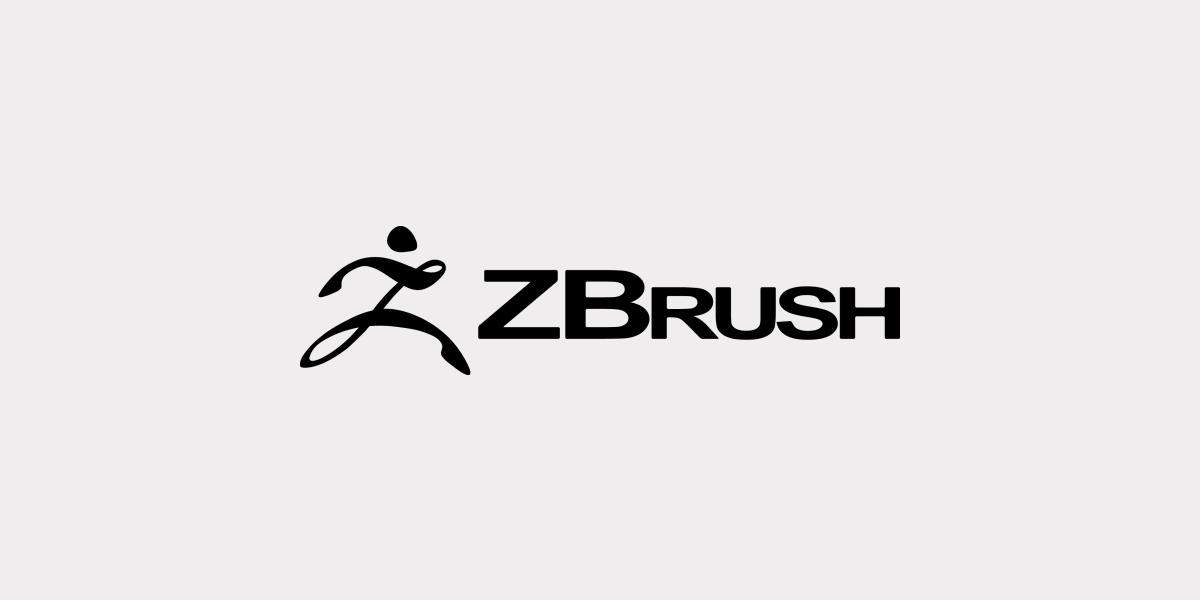 Logo Zbrush pour illustrer l'article sur zbrush, son histoire et ses caractéristiques comme outil de sculpture 3D