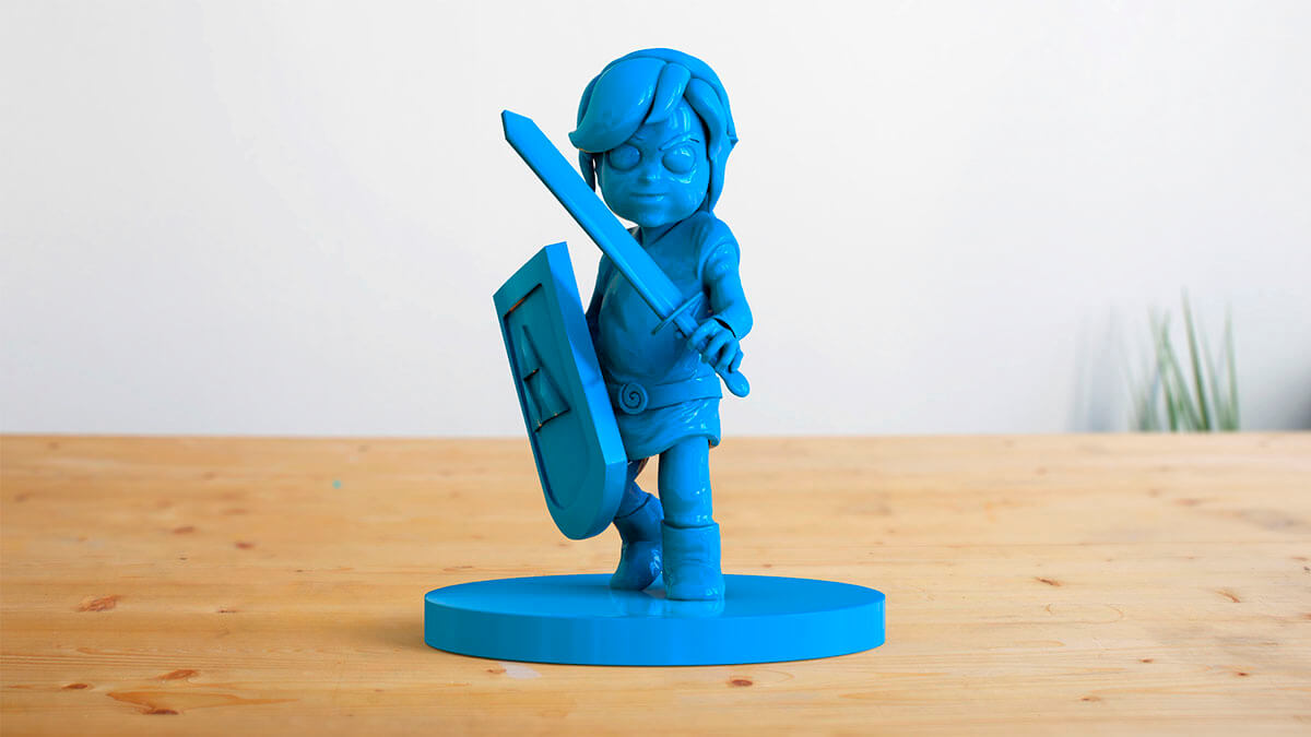 link-figurine-3D Image de la création d'une figurine 3D avec ZBrush