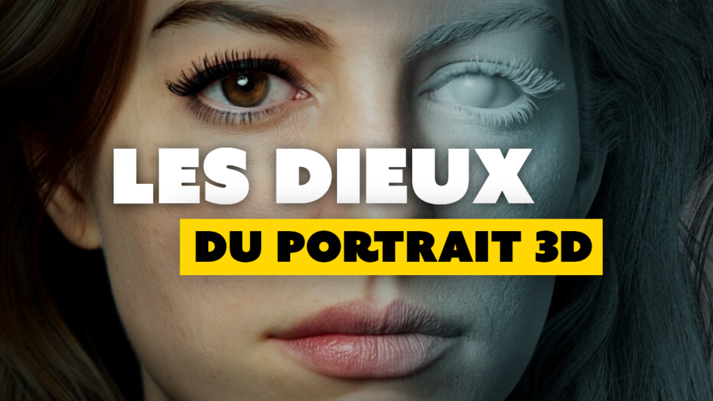 Bannière de l'article : Les dieux du portrait 3D / likeness