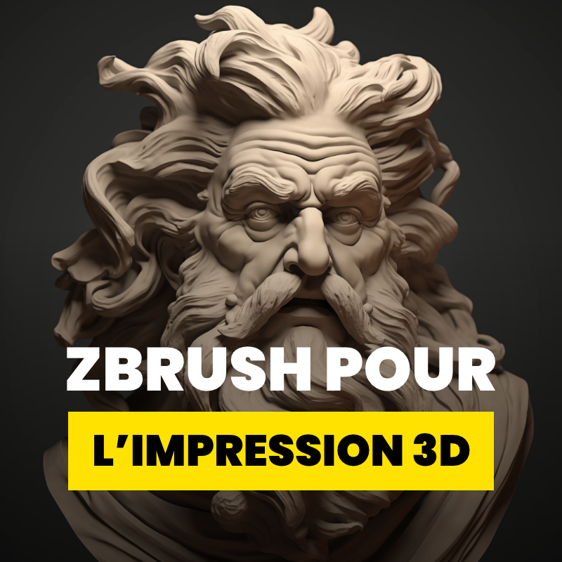 Formation ZBrush pour l'impression 3D