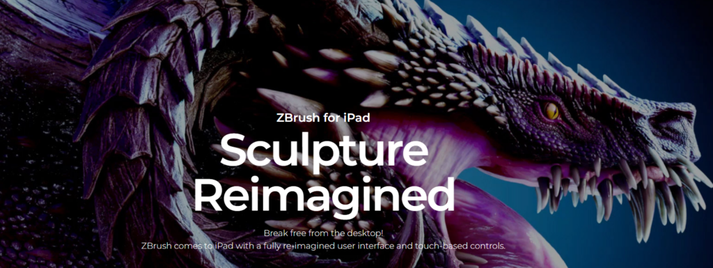 Zbrush for iPad débarque sur tablette !